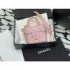 Replica Chanel 23SS Small Vanity Case in Lambskin Light Blue AS3973 (Limited Edition) 2