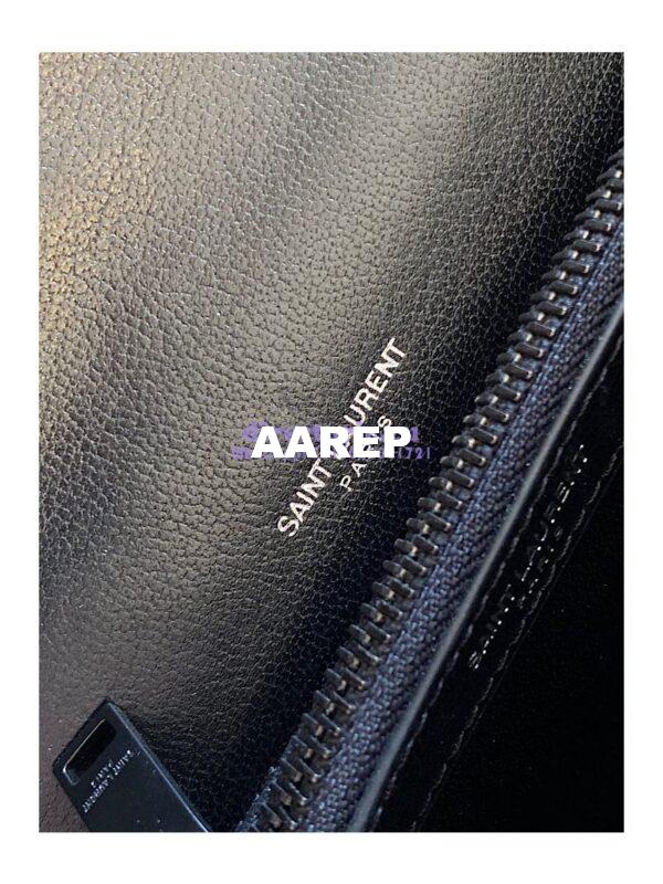 Replica YSL Saint Laurent College Medium In Matelassé Leather 600279 All Black 10