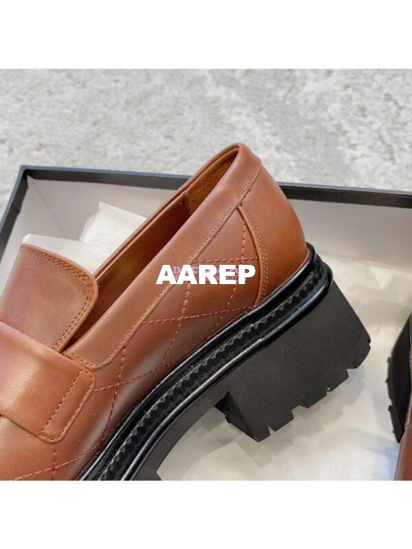 Replica Chanel Moccasins in Calfskin G45074 Light Brown 8
