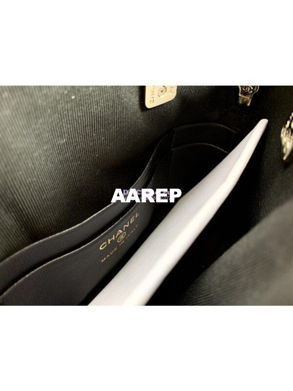 Replica Chanel Clutch with Chain Bag in Patent Calfskin AP3354 Black 7