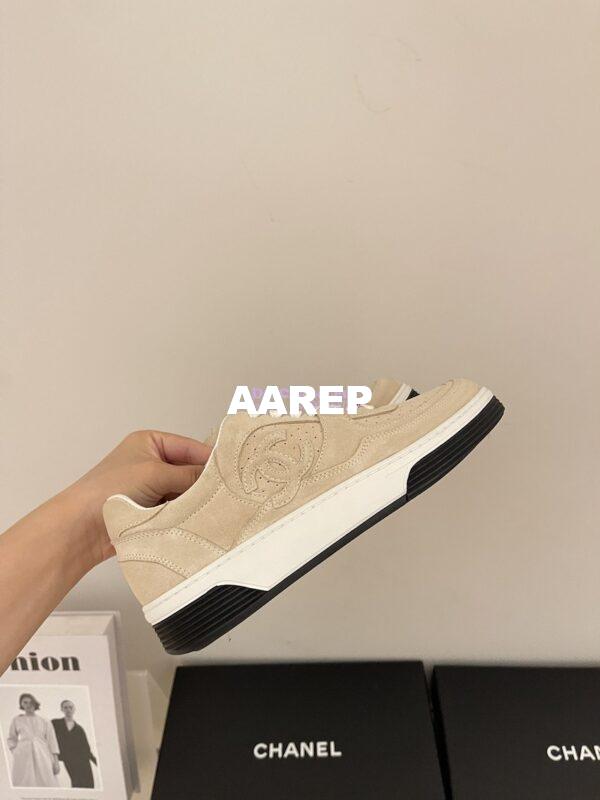 Replica Chanel Suede Kidskin Trainer G45079 5