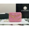 Replica Chanel 23P Small Backpack Grained Calfskin AS4058 Black