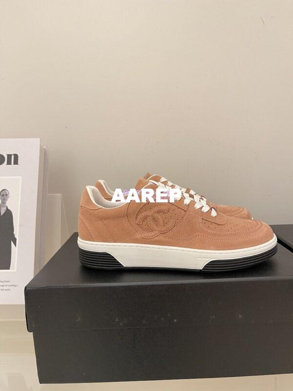 Replica Chanel Suede Kidskin Trainer G45079 11
