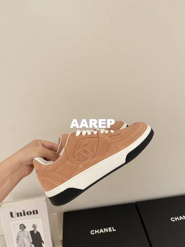 Replica Chanel Suede Kidskin Trainer G45079 12