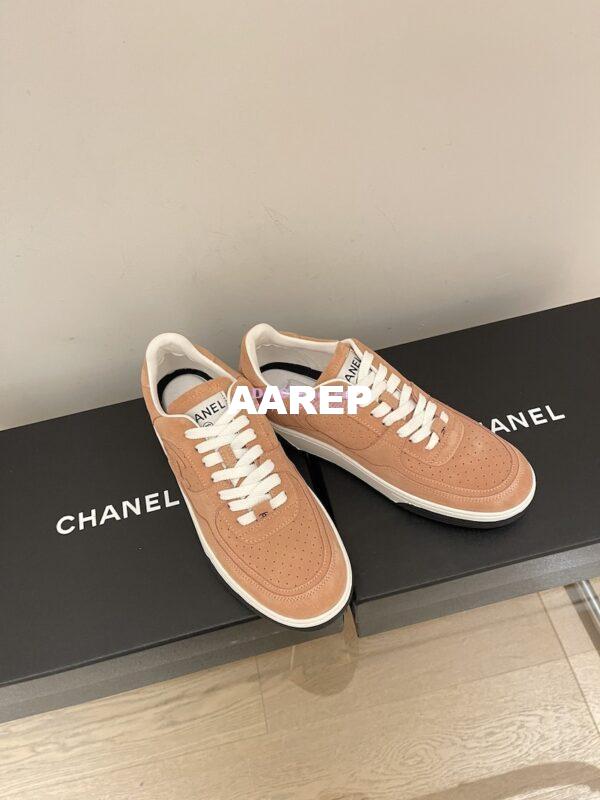 Replica Chanel Suede Kidskin Trainer G45079 14