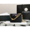 Replica Chanel Small Hobo Heart Chain Grained Calfskin AS3830 White