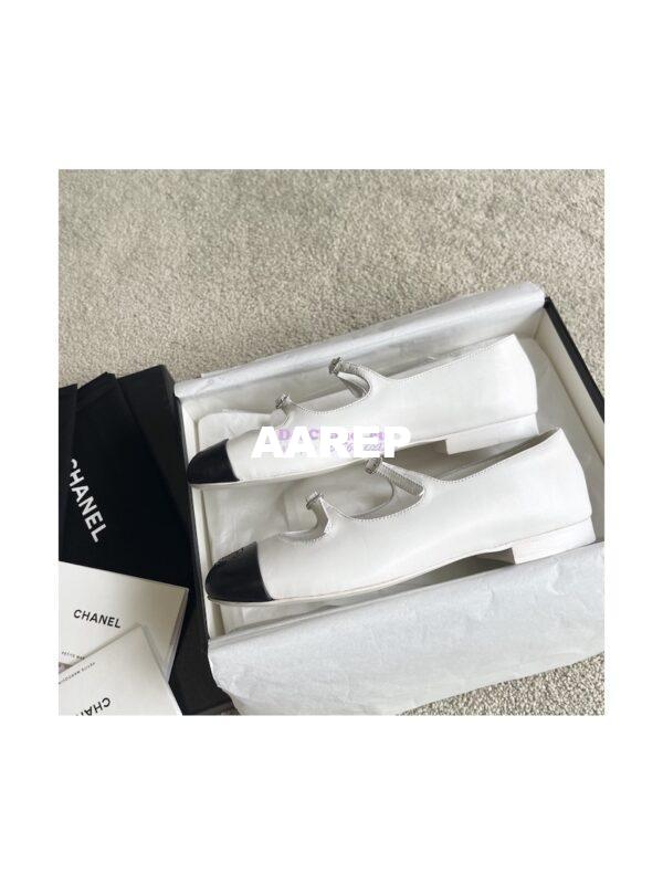 Replica Chanel 23P Mary Janes Lambskin & Calfskin G39514 9
