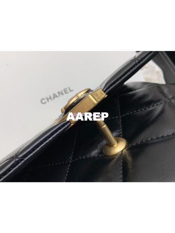 Replica Chanel Mini Flap Bag in Lambskin AS3979 Black 7