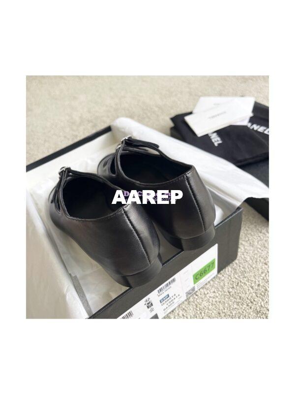 Replica Chanel 23P Mary Janes Lambskin & Calfskin G39514 19