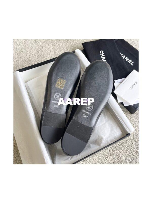 Replica Chanel 23P Mary Janes Crinkled Lambskin & Calfskin G39514 9