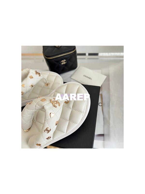 Replica Chanel 23P Lambskin Padded Thong with Charms G39860 12