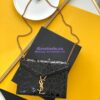 Replica YSL Saint Laurent Cassandra Top Handle Medium Bag In Grain De Poudre Leather Light Beige 2