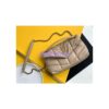 Replica Saint Laurent YSL Loulou Puffer Mini Bag In Quilted Vintage Denim And Suede 2