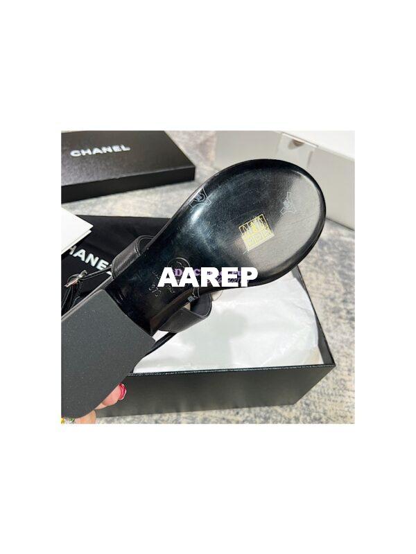 Replica Chanel 23SS Lambskin Camellia Sandals G37117 12