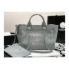 Replica Chanel 23A Tweed Mini Flap Bag Blue Multicolor with Ruthenium Silver Hardware A69900 (Limited) 2