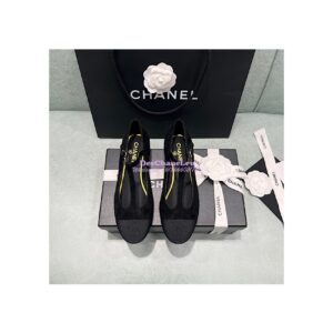 Replica Chanel Mary Jane Suede Kidskin & Grosgrain G39562