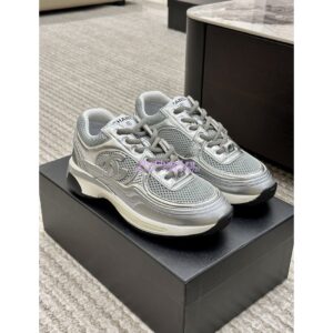 Replica Chanel Fabric & Laminated Sneakers G39792 T03