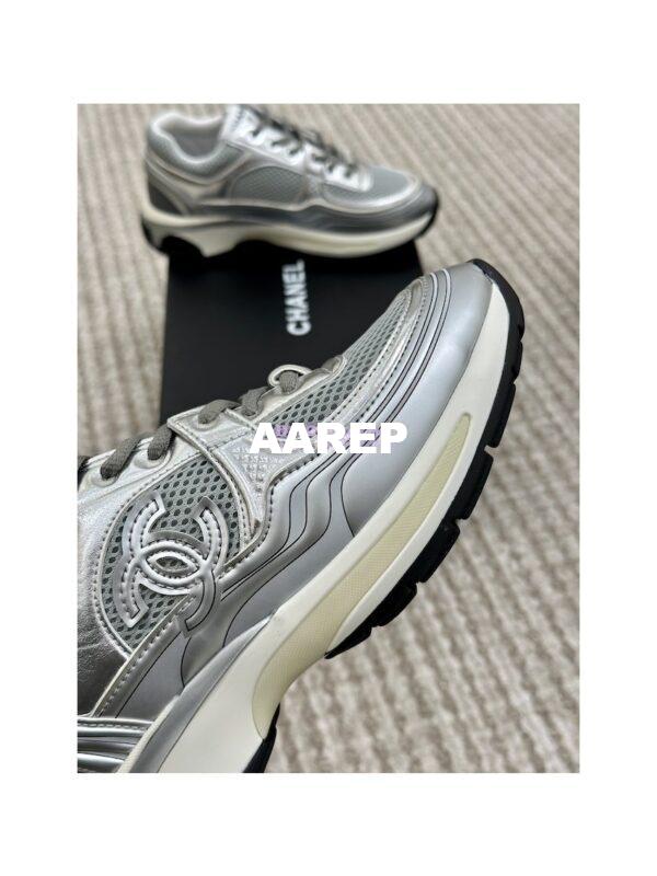 Replica Chanel Fabric & Laminated Sneakers G39792 T03 6
