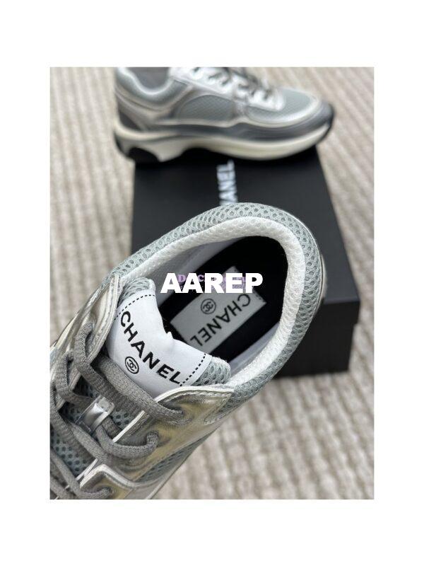 Replica Chanel Fabric & Laminated Sneakers G39792 T03 9