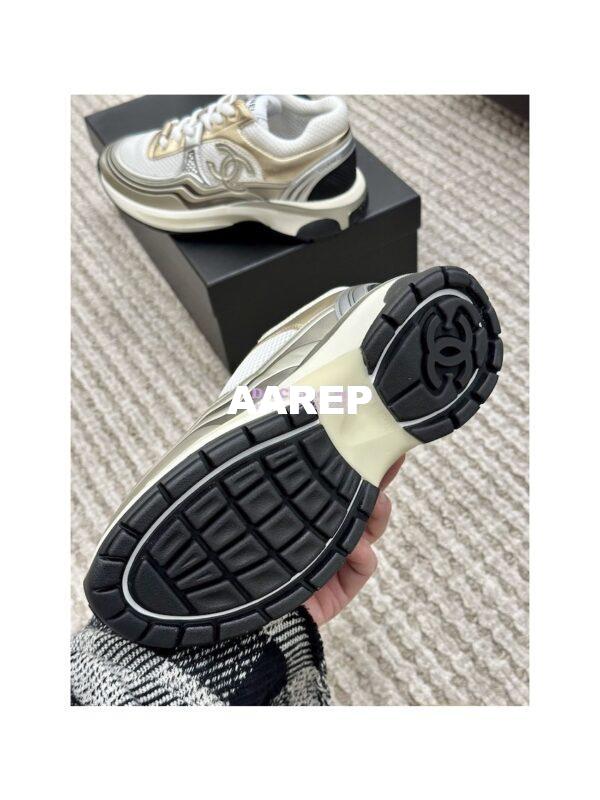 Replica Chanel Fabric & Laminated Sneakers G39792 T01 9