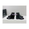 Replica Chanel Ankle Boots Calfskin G38076 Black 2