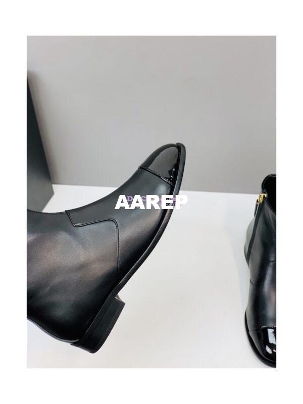 Replica Chanel Ankle Boots Calfskin G38076 Black 11