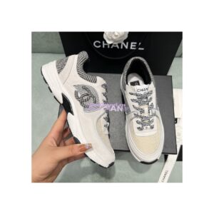 Replica Chanel Fabric & Suede Calfskin Trainers G39597