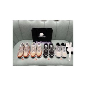 Replica Chanel Fabric & Suede Calfskin Trainers G39597 2