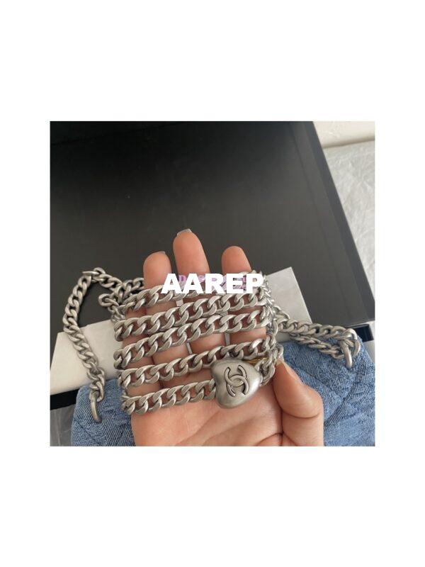 Replica Chanel 23P Mini Flap Bag Denim AS3829 Limited Edition 4