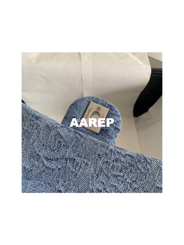 Replica Chanel 23P Mini Flap Bag Denim AS3829 Limited Edition 8
