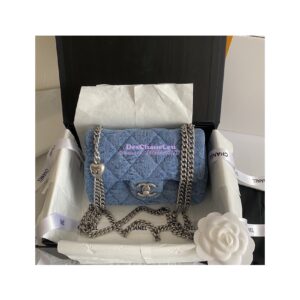 Replica Chanel 23P Flap Bag Denim AS3828 Limited Edition