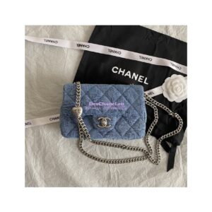 Replica Chanel 23P Flap Bag Denim AS3828 Limited Edition 2