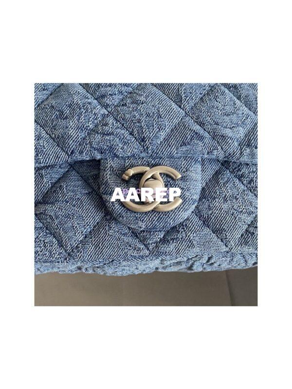 Replica Chanel 23P Flap Bag Denim AS3828 Limited Edition 6