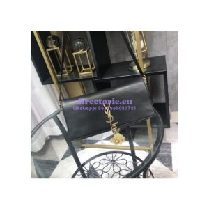 Replica YSL Saint Laurent Kate 99 in black lambskin