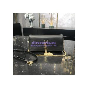 Replica YSL Saint Laurent Kate 99 in black lambskin 2