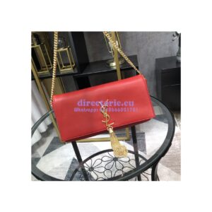 Replica YSL Saint Laurent Kate 99 in red lambskin