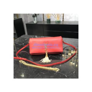 Replica YSL Saint Laurent Kate 99 in red lambskin 2