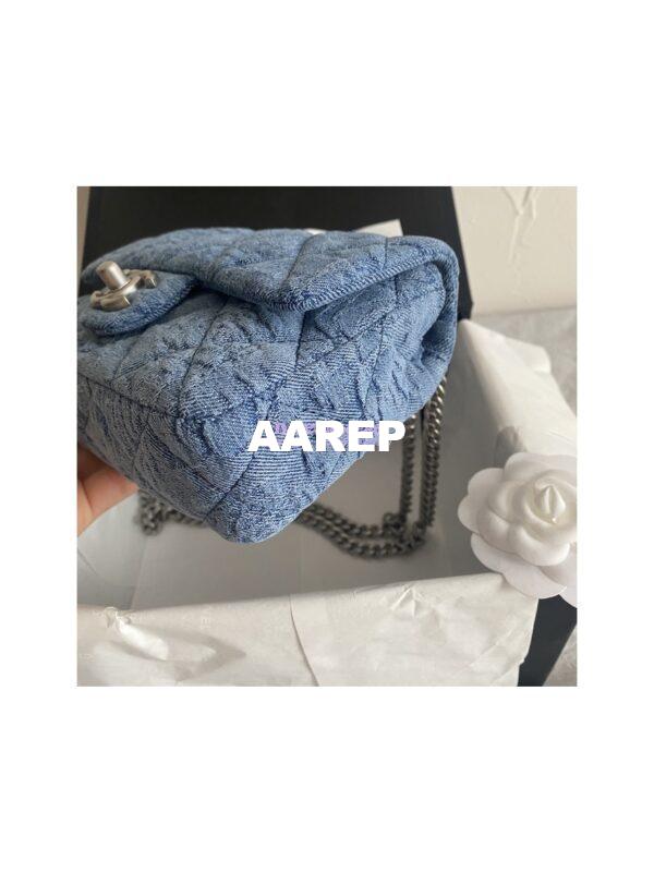 Replica Chanel 23P Flap Bag Denim AS3828 Limited Edition 7