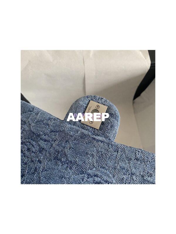 Replica Chanel 23P Flap Bag Denim AS3828 Limited Edition 9