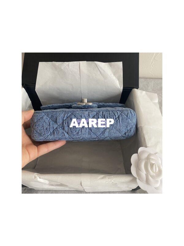 Replica Chanel 23P Flap Bag Denim AS3828 Limited Edition 13
