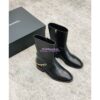 Replica Chanel 22A Leather Riding High Boots G39171 2
