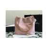 Replica Chanel New 22A Lambskin Vanity With Chain and Top Handle AP2199 Black Pink 2