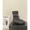 Replica Chanel Mary Janes Velvet & Grosgrain G39582 Black