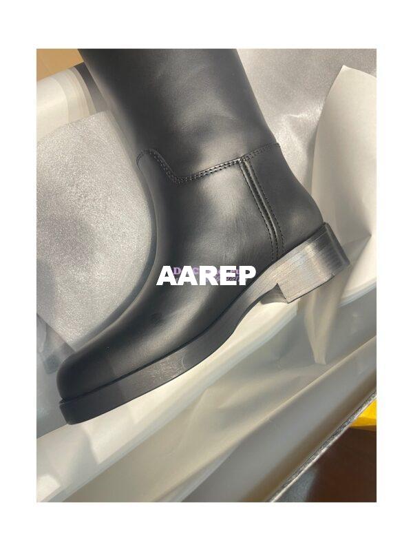 Replica Chanel Calfskin High Boots G39212 Black 9