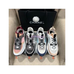 Replica Chanel Trainer Fabric, Suede Calfskin, Mesh & Fabric G39488