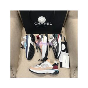 Replica Chanel Trainer Fabric, Suede Calfskin, Mesh & Fabric G39488 2