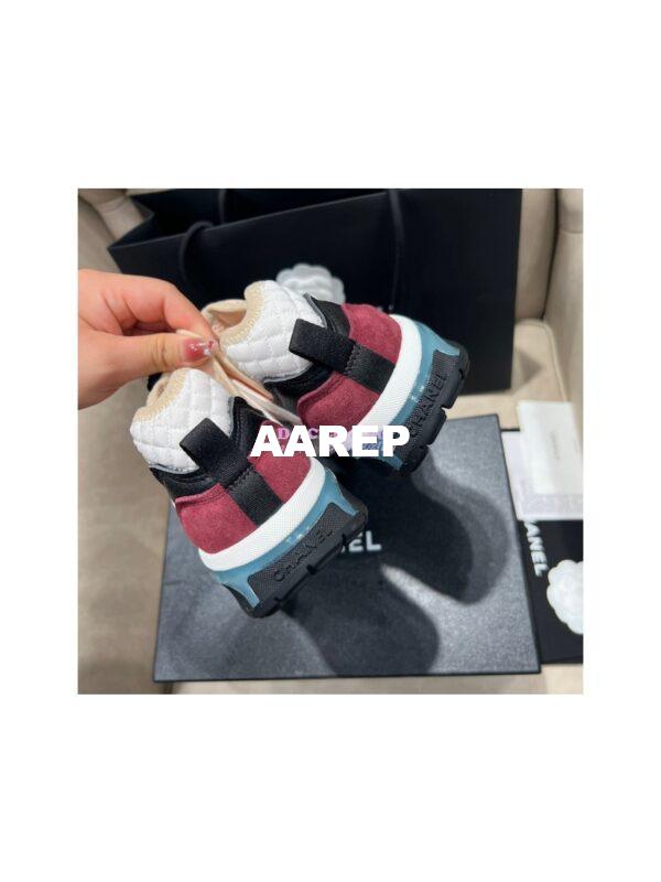 Replica Chanel Trainer Fabric, Suede Calfskin, Mesh & Fabric G39488 12