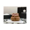 Replica Chanel Grained Shiny Calfskin Small Backpack AS3787 Lilac 2