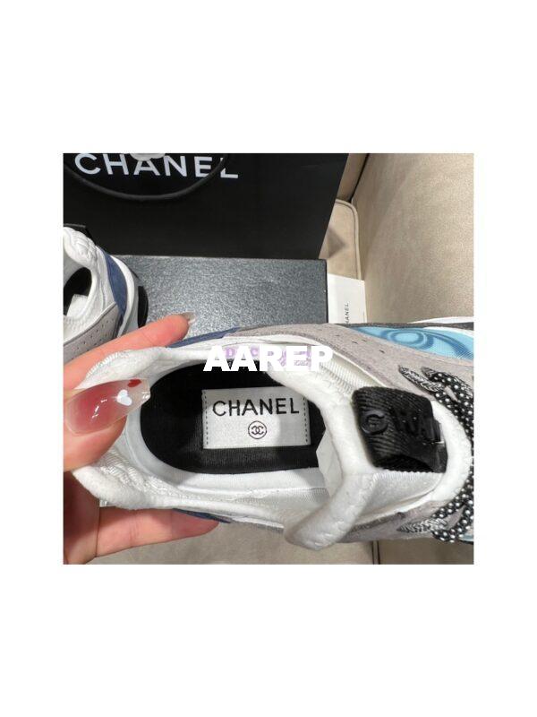 Replica Chanel Trainer Fabric, Suede Calfskin, Mesh & Fabric G39488 21
