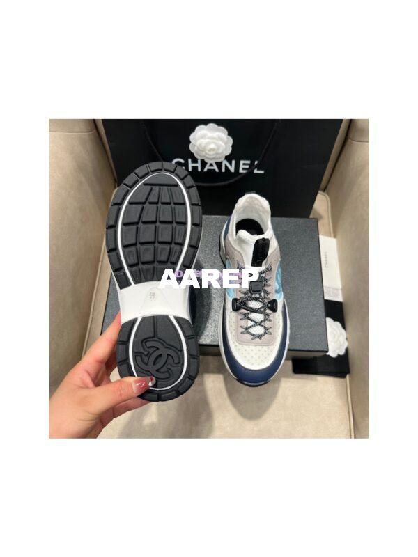 Replica Chanel Trainer Fabric, Suede Calfskin, Mesh & Fabric G39488 22